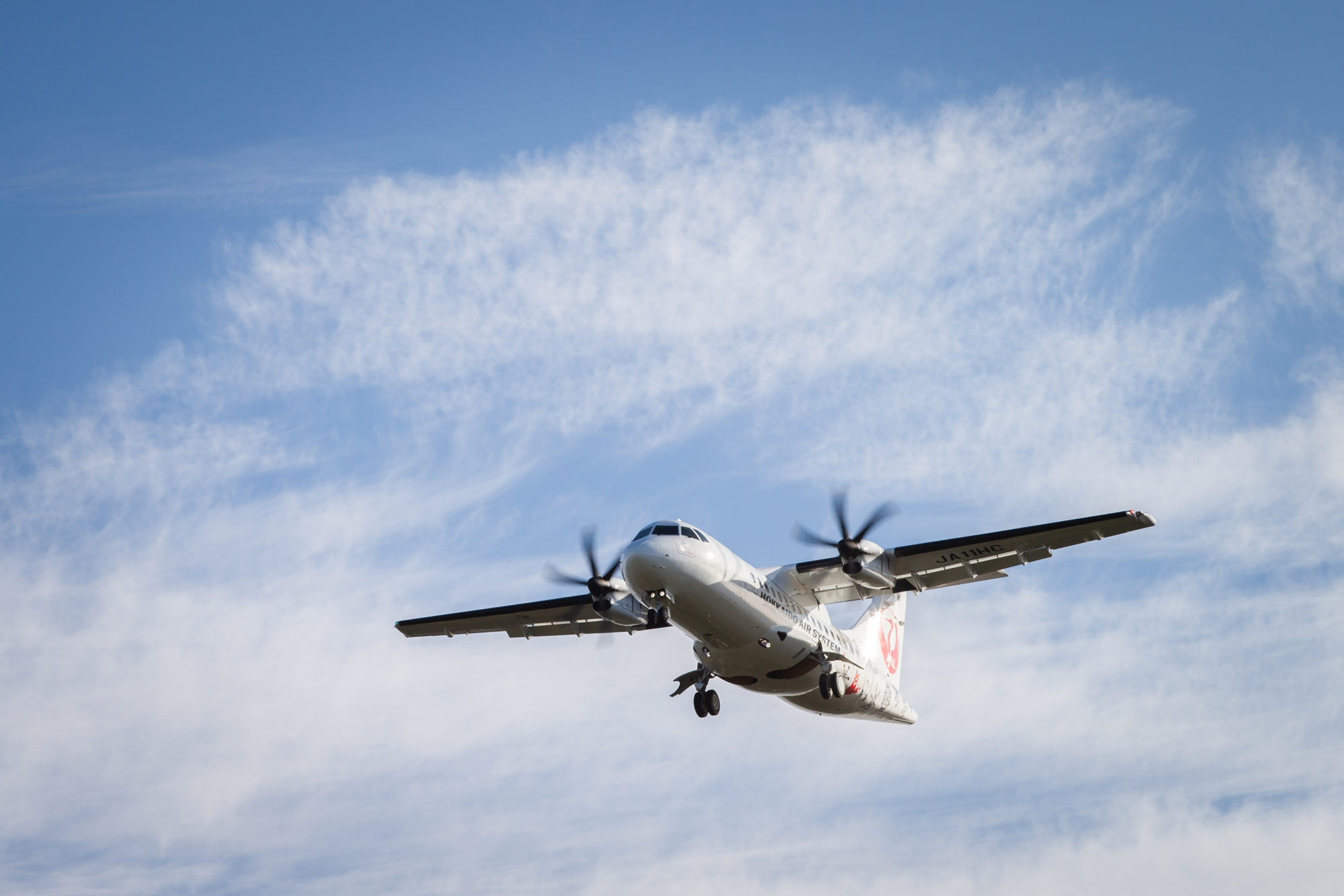 Flying turboprop ATR aircraft - ATR 42-600