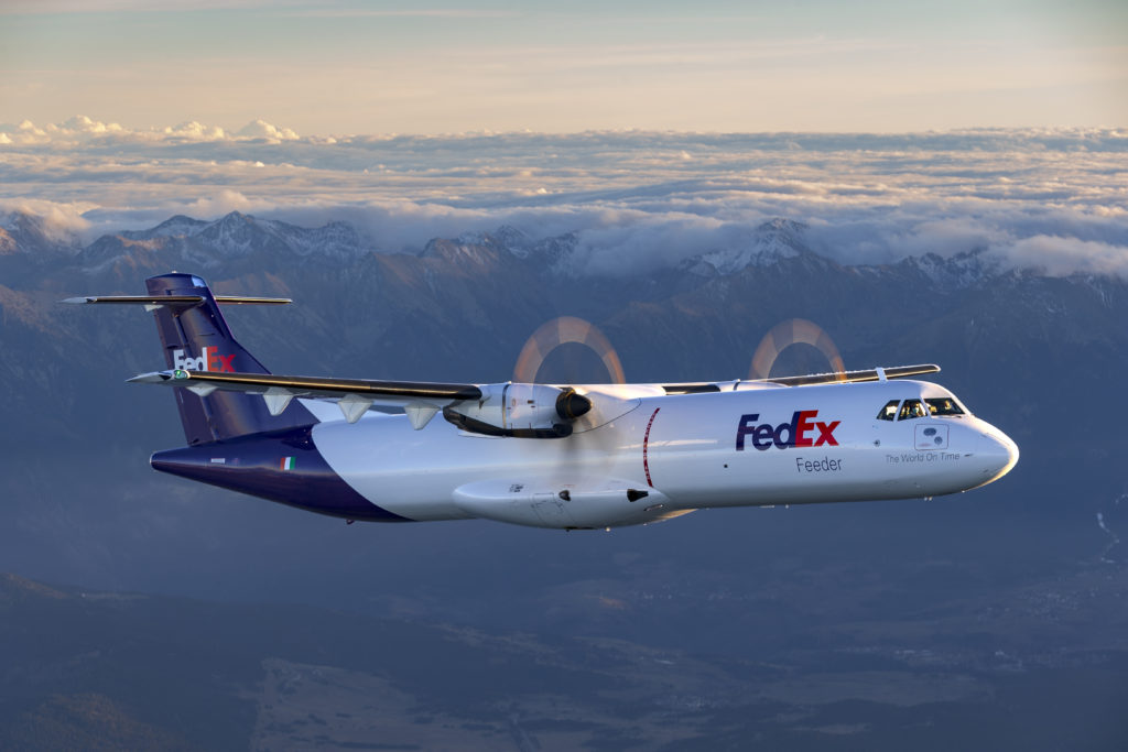 FedEX ATR 72-600F Air to Air