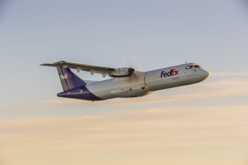 FedEX ATR 72-600F Air to Air