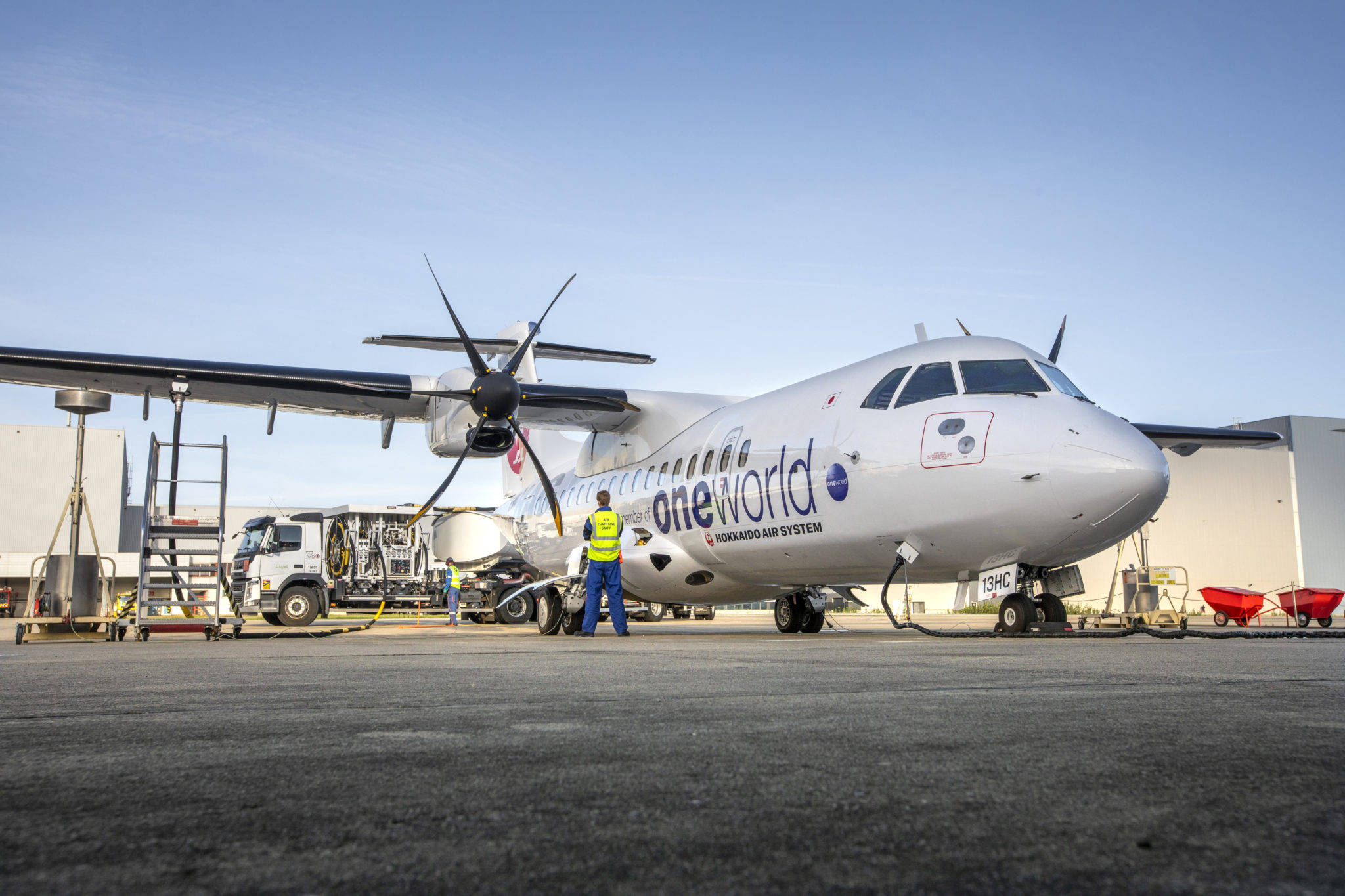 HAC Receives Special SAF Delivery - ATR