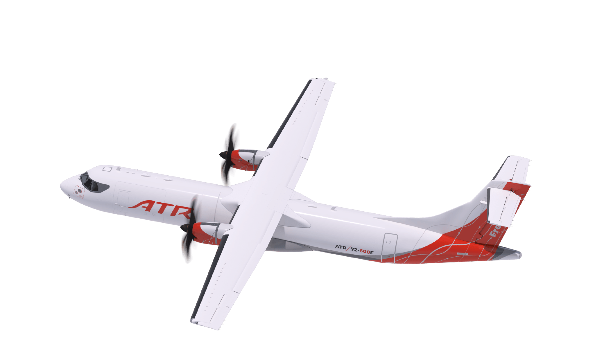 ATR 72-600F turboprop aircraft
