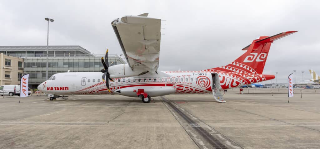 ATR 72-600 Air Tahiti MSN 1658 delivery ceremony