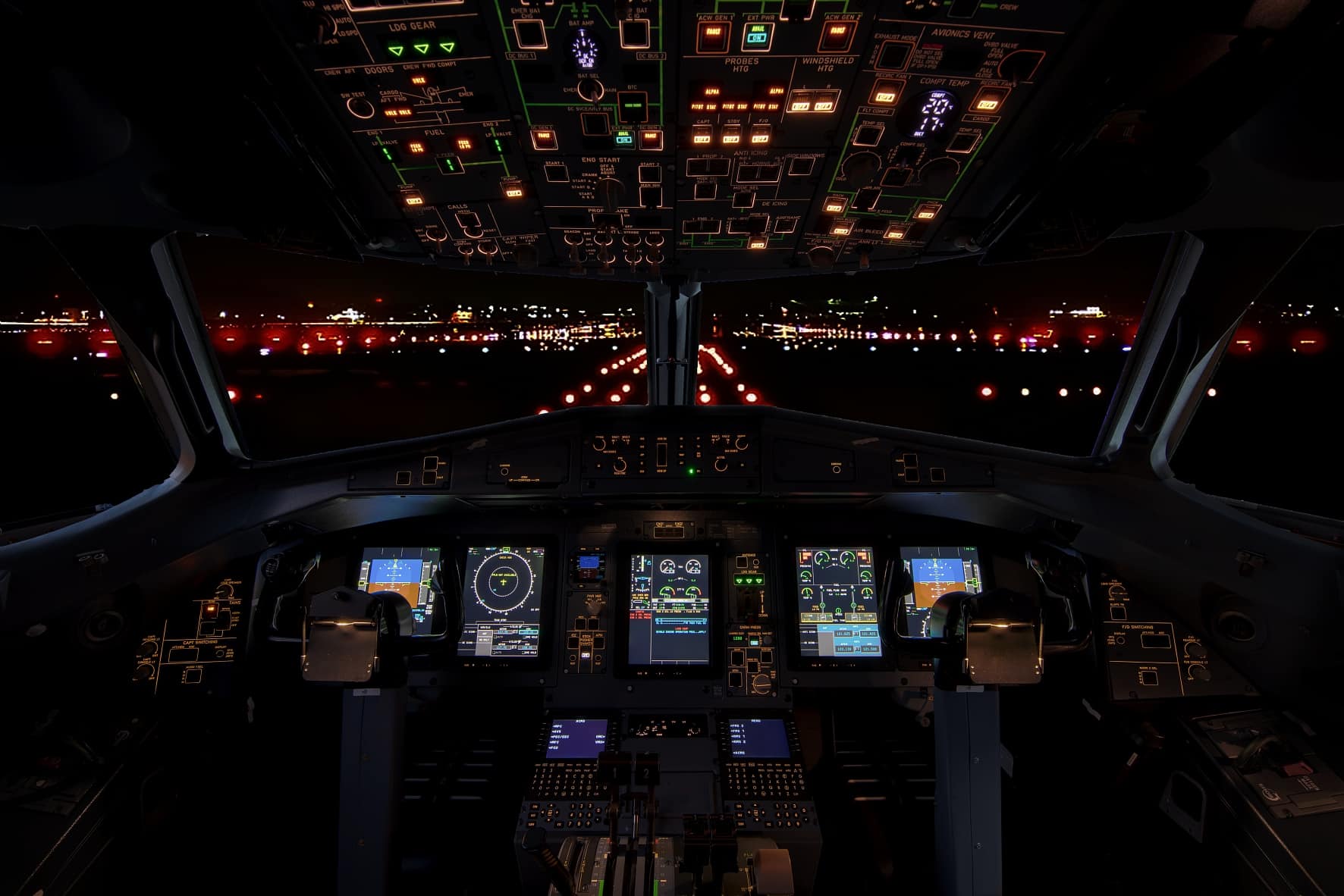 Cockpit of an ATR -600