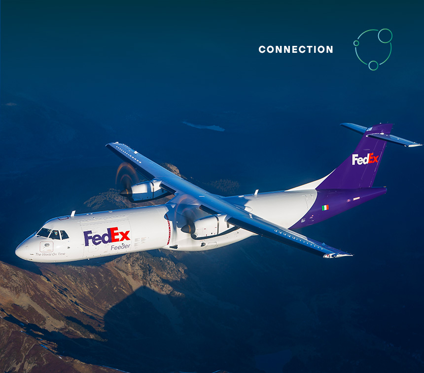 ATR turboprop Fedex Mobile