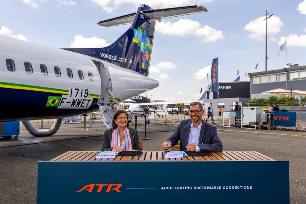 ATOBA - SAF - ATR turboprop aircraft