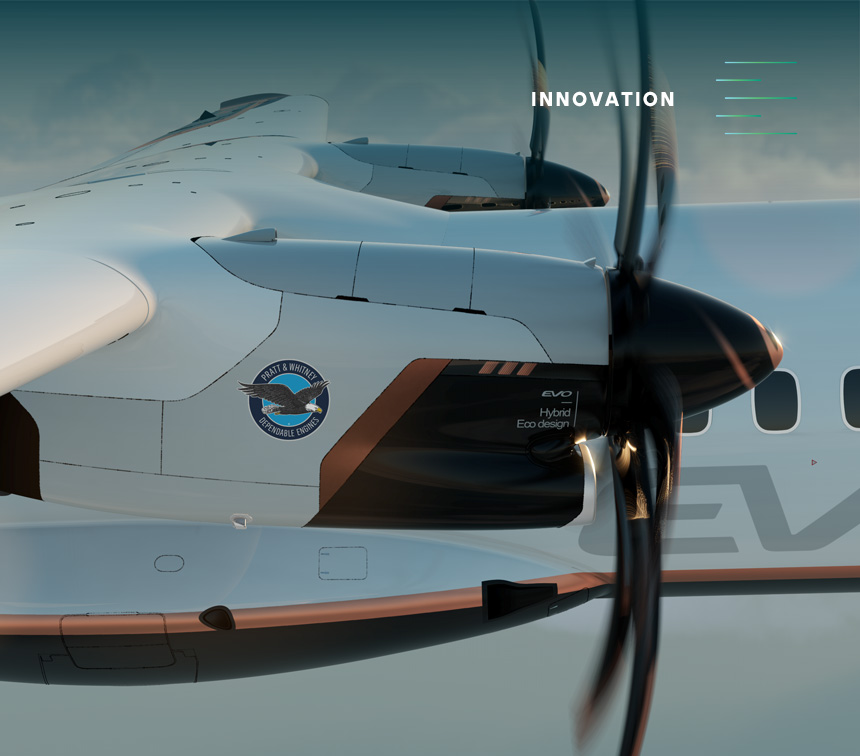ATR turboprop aircraft - PW127XT Header Mobile