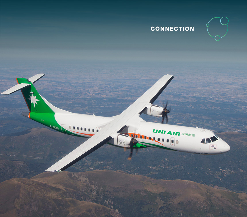 UNI air ATR Turboprop 