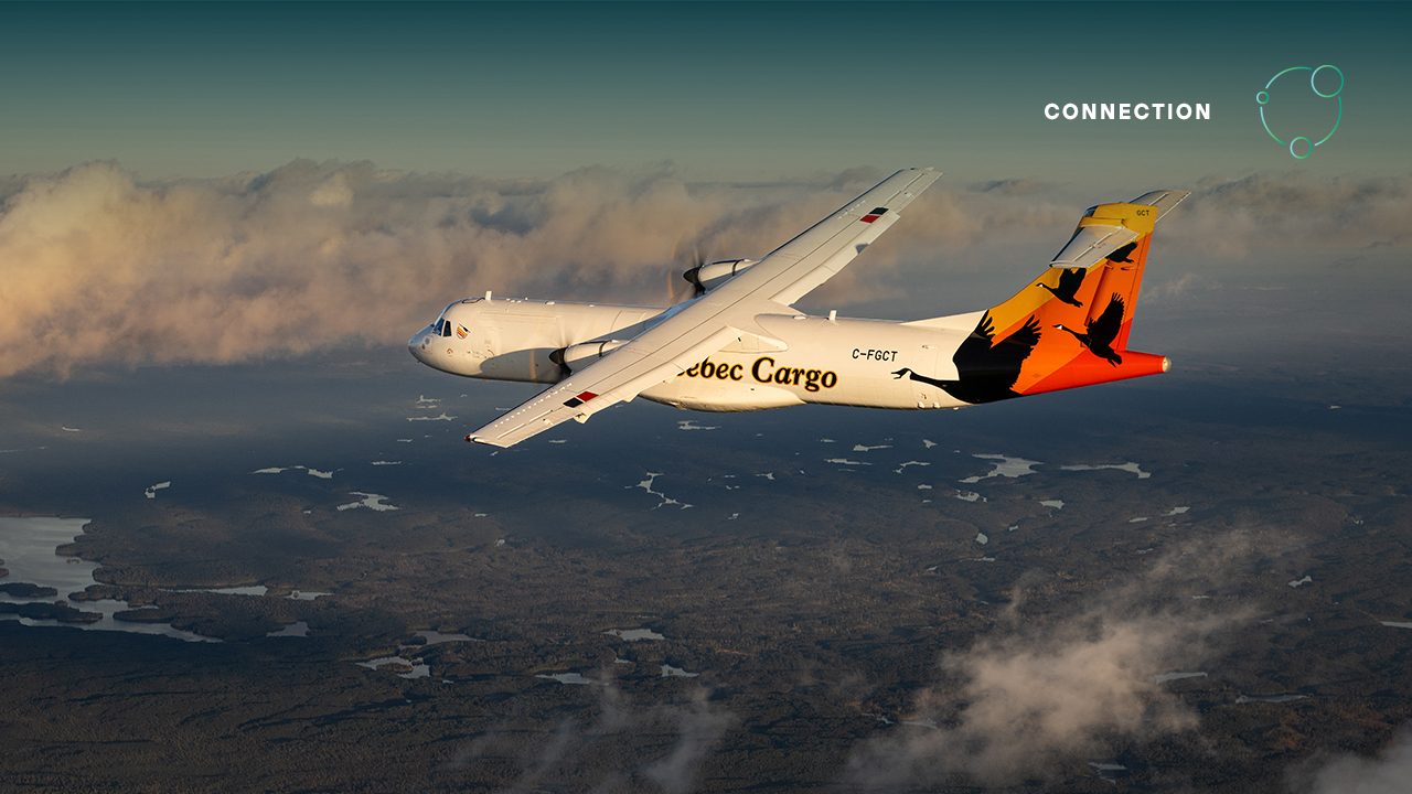 ATR Turboprop - Air Creebec Freighter Aircraft Desktop