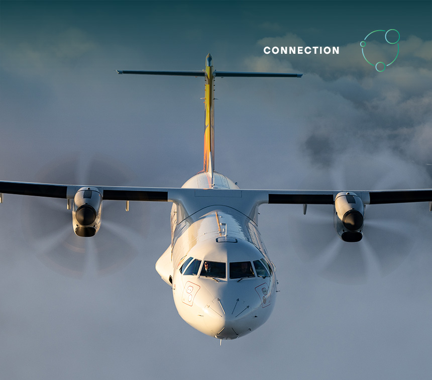 ATR Turboprop - Air Creebec Freighter Aircraft Mobile