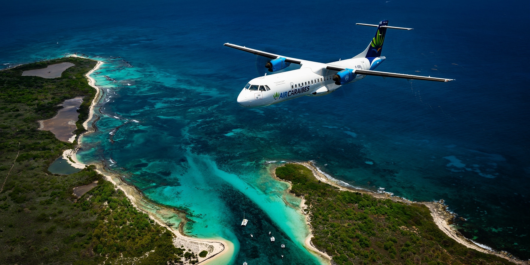 ATR Turboprop Aircraft - Air Caraibe
