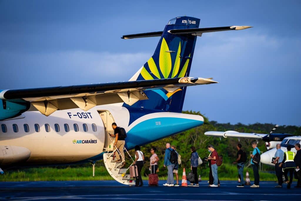 ATR Turboprop Aircraft - Air Caraibe