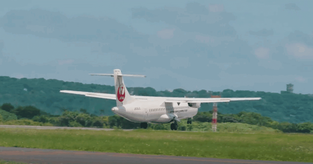 JAC - Japan ATR turboprop aircraft