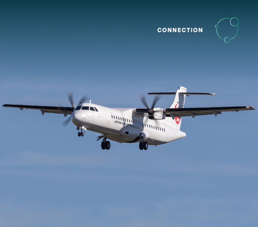 Connecting Japan - ATR Turboprop Aircraft Mobile