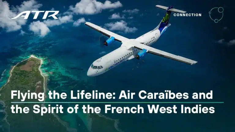 ATR Turboprop Aircraft - Air Caraibe