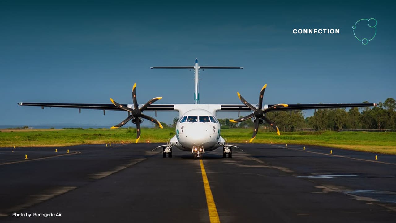 Renegade Air ATR turboprop aircraft